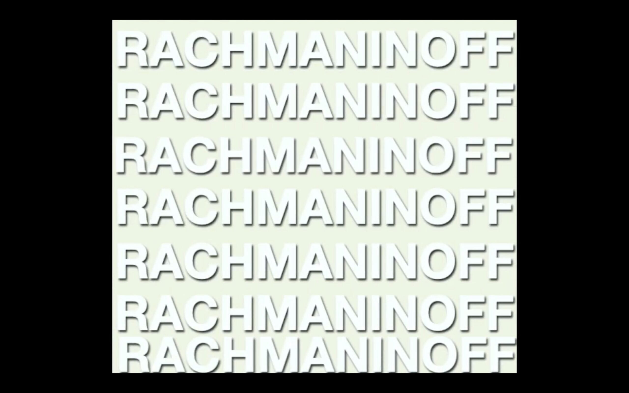 video 3: Rachmaninoff